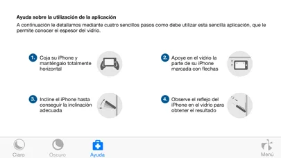 Capturas de tela do Control Glass