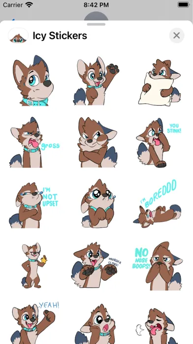 Icy Stickers Ekran Görüntüleri
