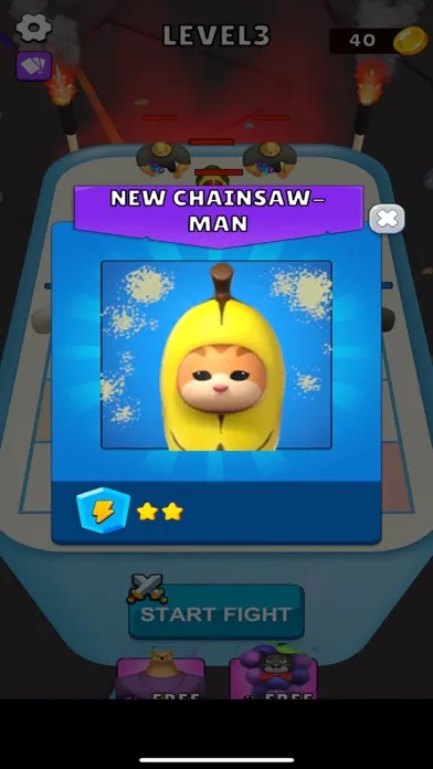 Tangkapan layar Banana Cat Merge Master