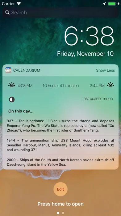 Calendarium - About this Day स्क्रीनशॉट