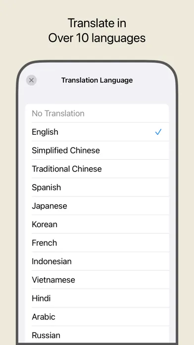 Tangkapan layar Tablo - AI Transcription