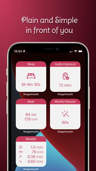 Скриншоты WidgetHealth - Widget & Health
