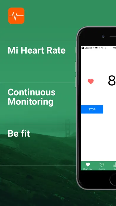 Mi Heart rate - be fit应用截图