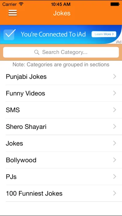Ảnh chụp màn hình của IndianJokes