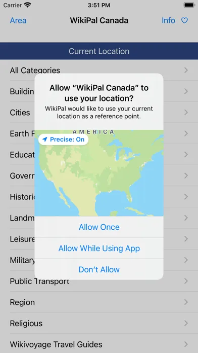 Captures d'écran de WikiPal Canada
