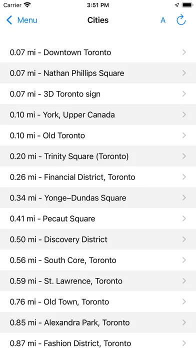 Captures d'écran de WikiPal Canada