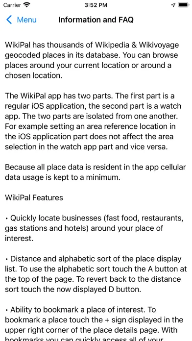 Captures d'écran de WikiPal Canada