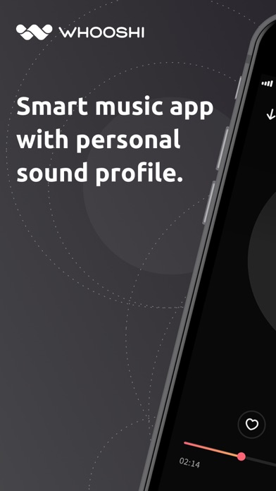 WHOOSHI Personal Audio Player 스크린샷