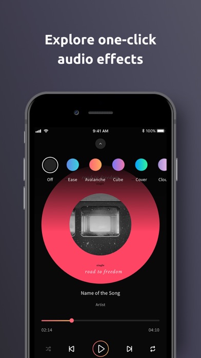 WHOOSHI Personal Audio Player 스크린샷