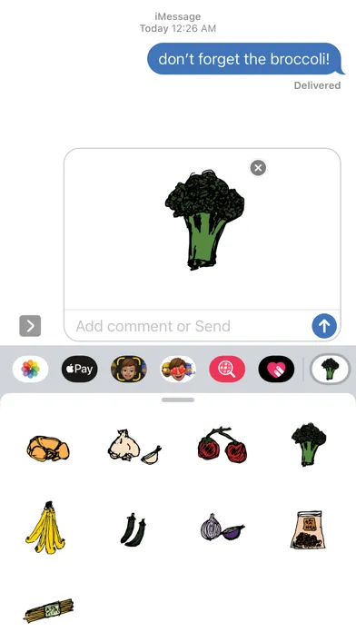 Скриншоты NFT Stickers