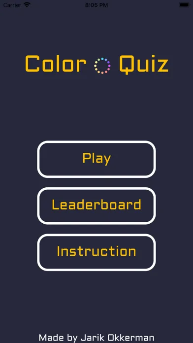 ColorQuiz! スクリーンショット