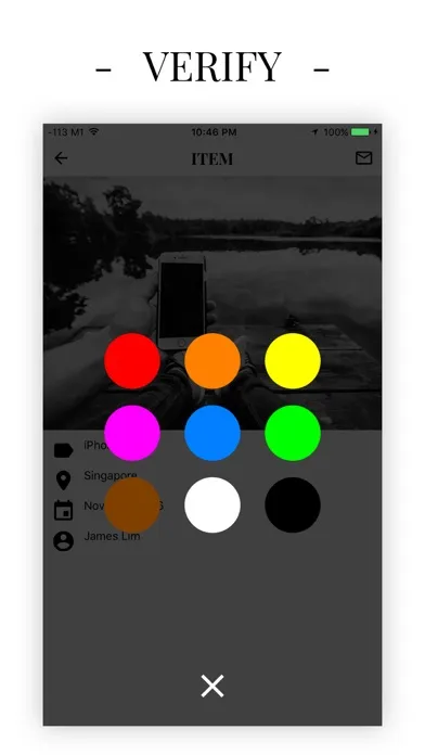 Screenshot di Found - A lost and found app