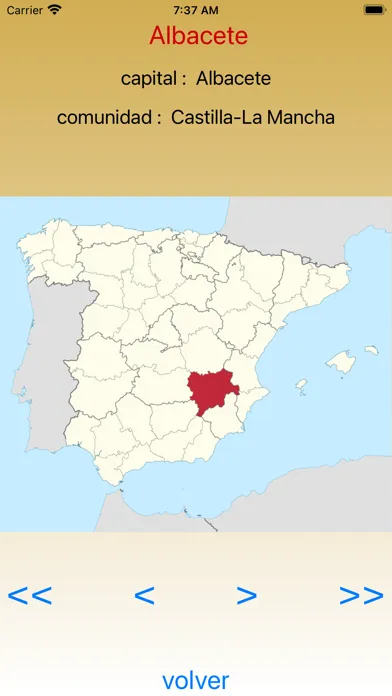 Скриншоты Comunidades y Provincias