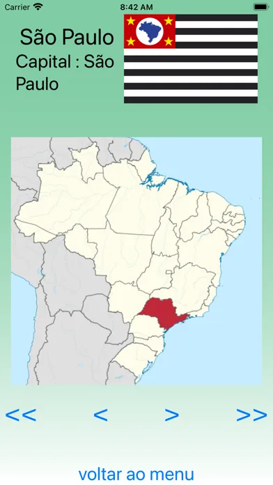 Скриншоты Estados do Brasil - Jogo