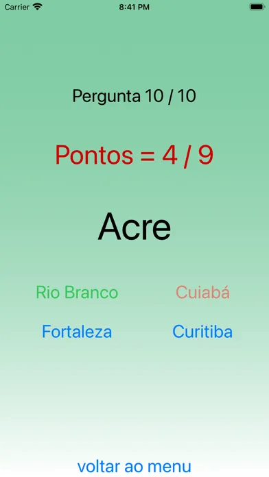 Скриншоты Estados do Brasil - Jogo