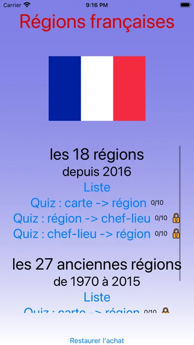 صور Quiz régions de France