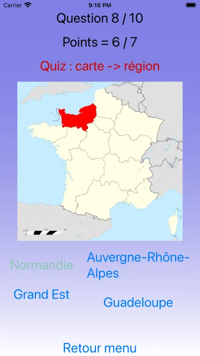 صور Quiz régions de France