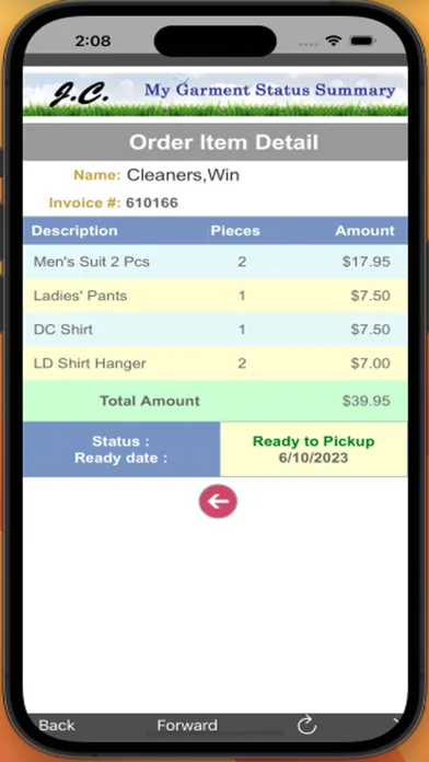 JC Cleaners سکرین شاٹس