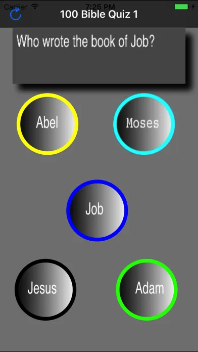 Capturas de tela do My Bible QuizZ - 1 - 100 Questions