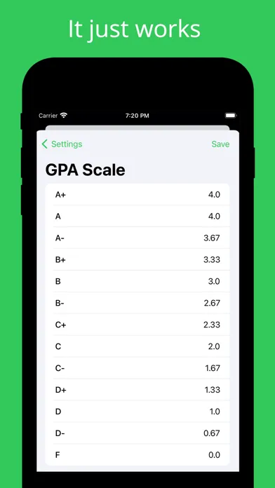 Screenshot di Grade Control: Homework App