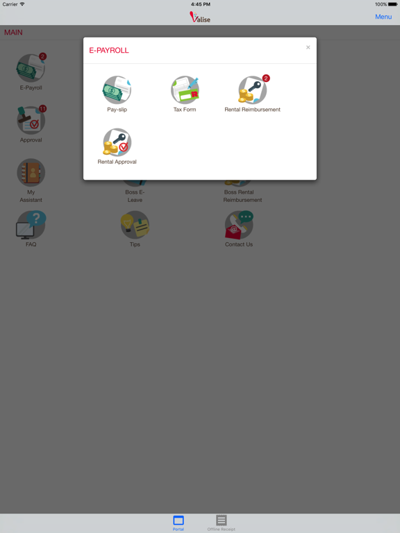 Screenshot di Valise iPad 