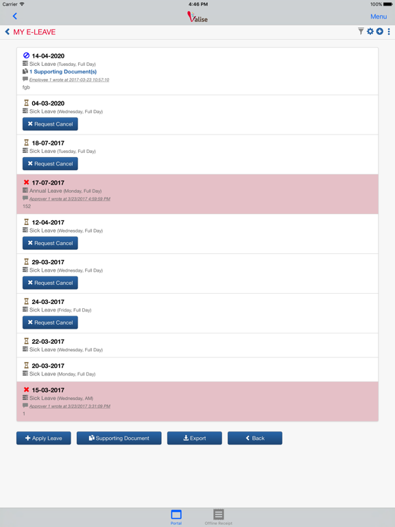 Screenshot di Valise iPad 