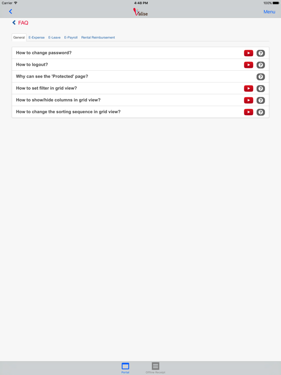Screenshot di Valise iPad 