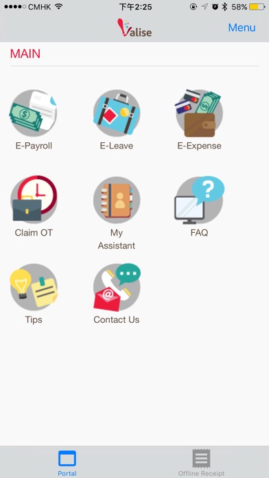 Screenshot di Valise