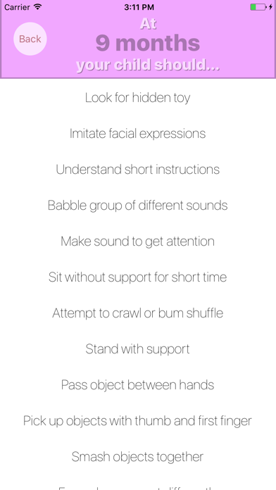 BabyDo - Track Your Child's Milestones Screenshots
