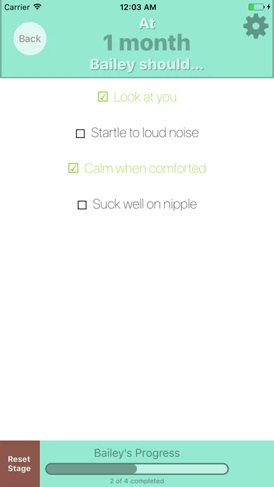ภาพหน้าจอของ BabyDo - Track Your Child's Milestones