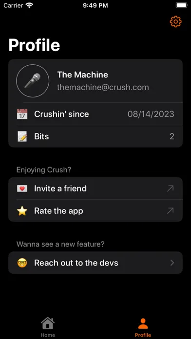 Crush: Stand-up Comedy Writing 스크린샷