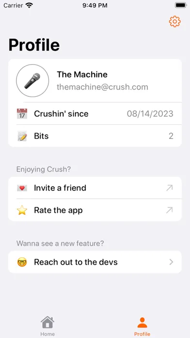 Crush: Stand-up Comedy Writing 스크린샷