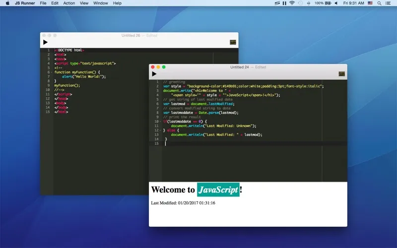 JS Runner應用截圖