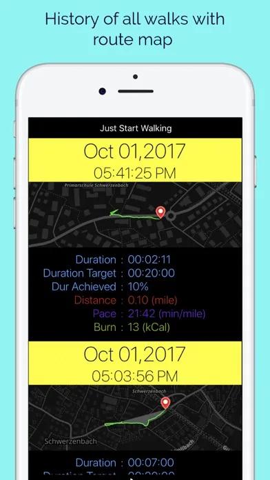 jS Walk 20 - Walking Tracker应用截图