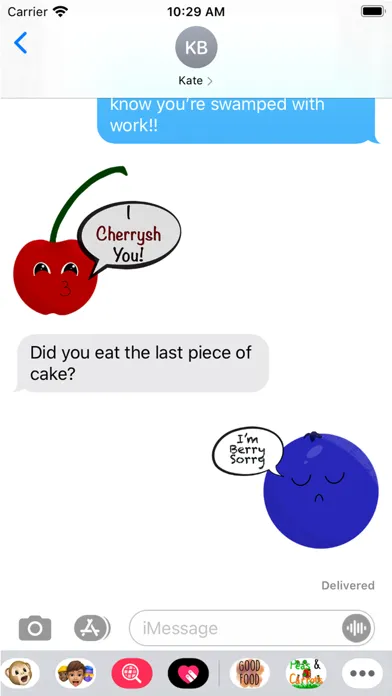 Tangkapan layar Good Food Sticker Pack