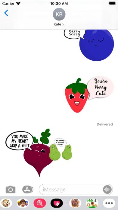 Tangkapan layar Good Food Sticker Pack