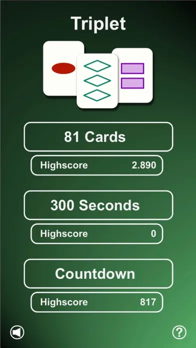 Triplet - Card Game 스크린샷