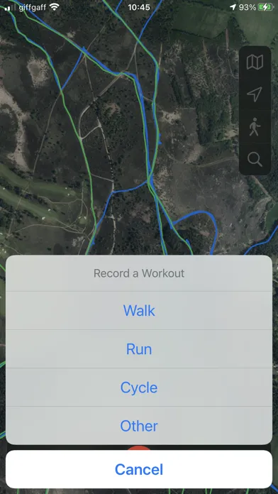 MyMap: Workout Tracker Screenshots