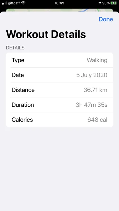 MyMap: Workout Tracker Screenshots
