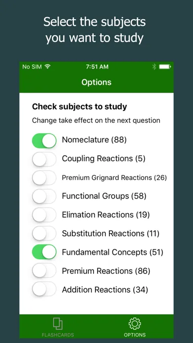 Awesome Organic Chemistry Flashcards سکرین شاٹس