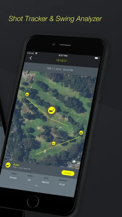 Golf Plus : Swing Analyzer سکرین شاٹس