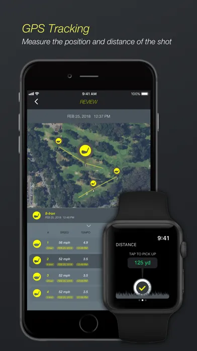 Golf Plus : Swing Analyzer سکرین شاٹس