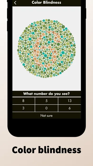 Capturas de tela do Eye Meter