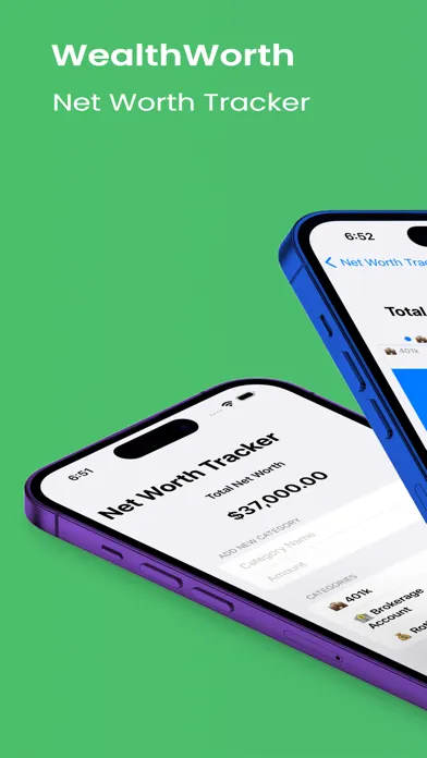 WealthWorth: Net Worth Tracker स्क्रीनशॉट
