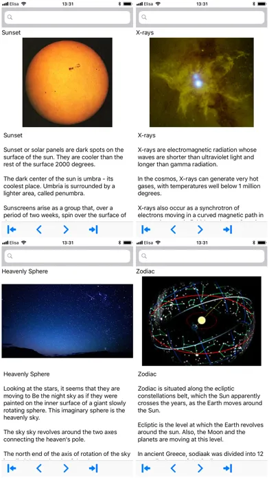 Captures d'écran de Facts From Space