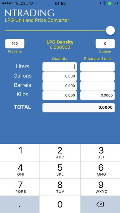 LPG Converter Screenshots