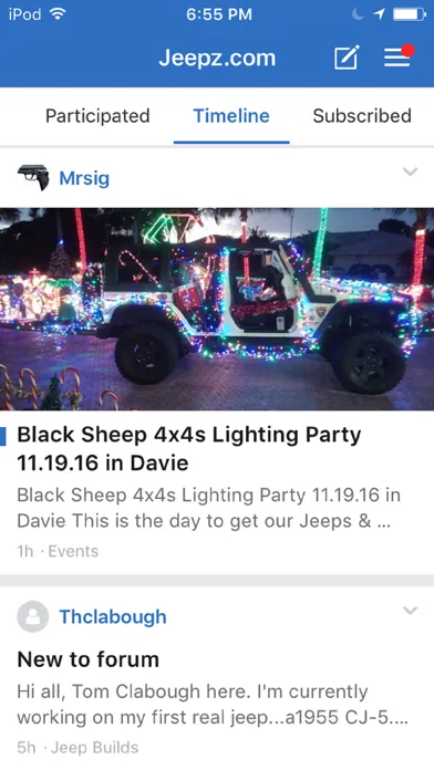 Jeepz.com स्क्रीनशॉट