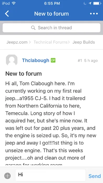 Jeepz.com स्क्रीनशॉट