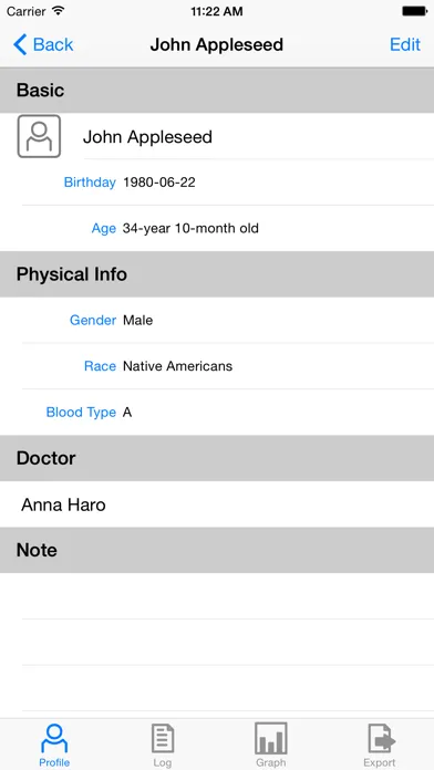 Body Logger Ekran Görüntüleri