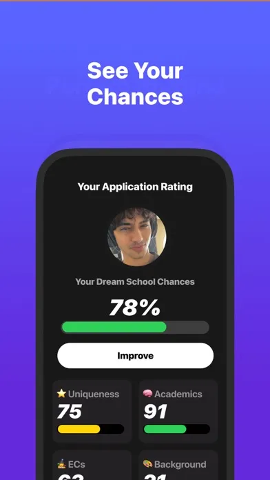 ChanceMe: College Admissions Screenshots